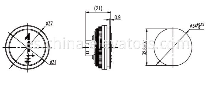 BA432 Push Button